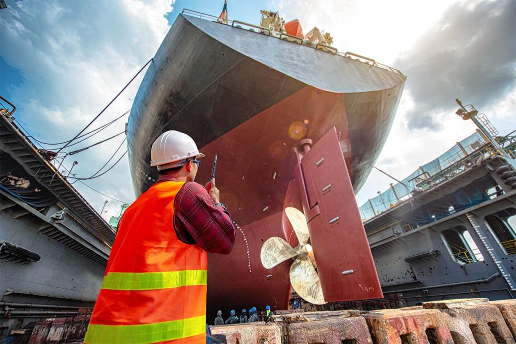 Plan and manage drydock activities from scope to execution