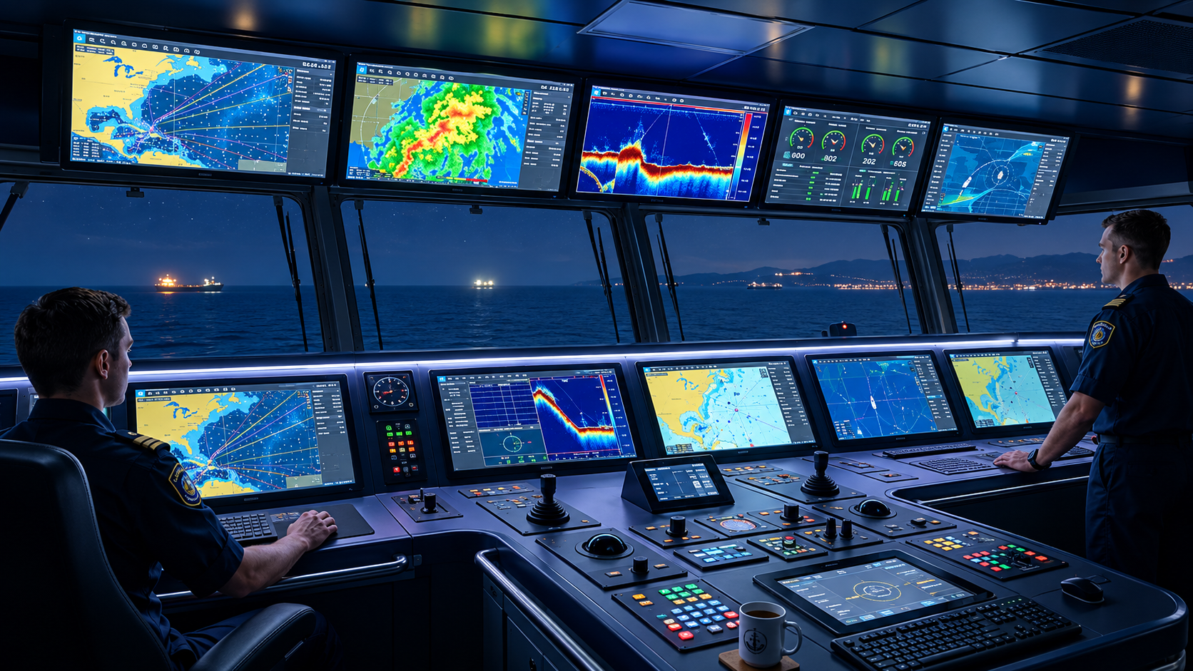 AI-powered marine operations and vessel management
